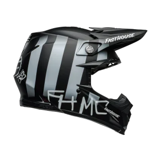 Bell Motocross Helmet Moto-9S Flex Fasthouse MC Core - Black / Yellow