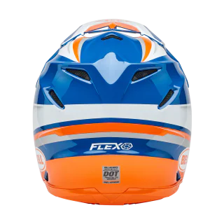 Bell Motocross Helmet Moto-9S Flex Merchant - Orange / Blue