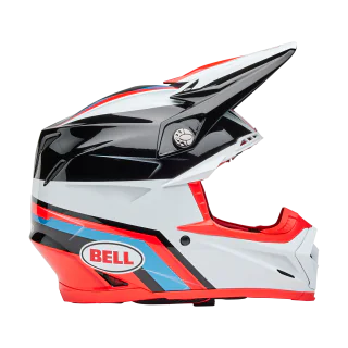 Bell Motocross Helmet Moto-9S Flex Merchant - Red / Black