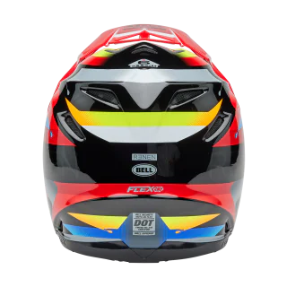 Bell Motocross Helmet Moto-9S Flex Renen Nova - Black / Red