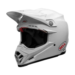 Bell Motocross Helmet Moto-9S Flex Solid - Gloss White