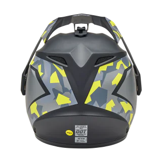 Bell Helmet MX-9 Adventure Mesa - Matte Black / Yellow Camo