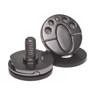 Bell Helmet Visor Screw Set Moto-10 Spherical - Smoke Chrome - 2 Pcs