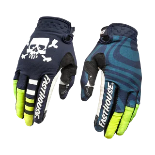 Fasthouse Motocross Gloves Speed Style Nova - Navy