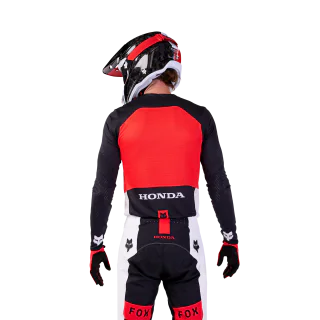 Fox Motocross Jersey Flexair Honda - Black / White