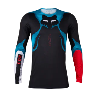 Fox Motocross Jersey Flexair Withered - Black