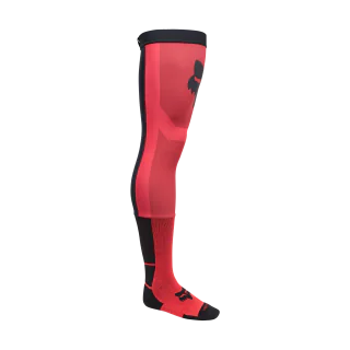 Fox Motocross Socks Long Kneebrace Flexair - Red