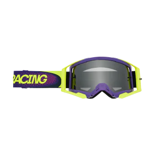 Fox Motocross Goggle Airspace II Temper - Grape - Grey