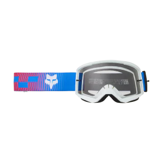 Fox Motocross Goggle Main II Collect - Blue / Pink - Clear