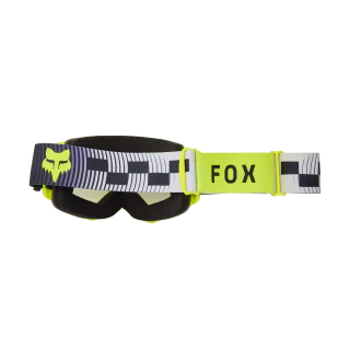 Fox Motocross Goggle Main II Collect - Grey / Yellow - Clear