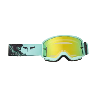 Fox Motocross Goggle Main II Kairos - Turquoise - Green Spark