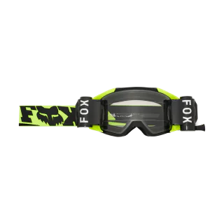 Fox Motocross Goggle Roll-Off Vue - Hi-Vis Yellow - Clear