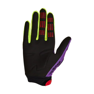 Fox Motocross Gloves 180 Emotion - Fluo Red