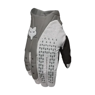 Fox Motocross Gloves 2027 Pawtector - Light Gray