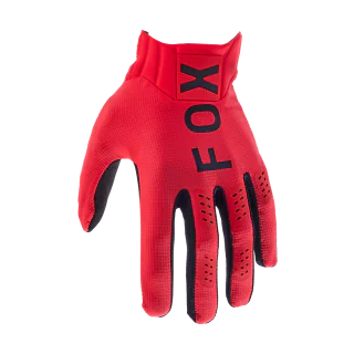 Fox Motocross Gloves Flexair - Flo Red