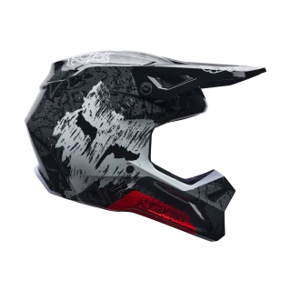 Fox Motocross Helmet V1 Abyss - Black