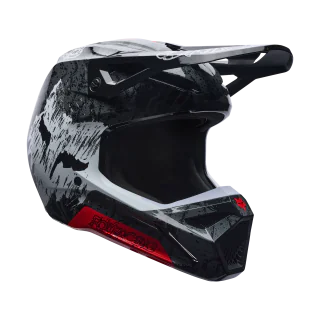 Fox Motocross Helmet V1 Abyss - Black