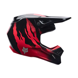 Fox Motocross Helmet V1 Clutch - Neon Pink