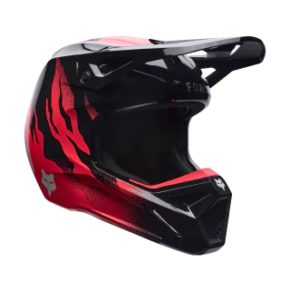 Fox Motocross Helmet V1 Clutch - Neon Pink