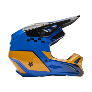 Fox Motocross Helmet V1 Collect - Blue