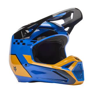 Fox Motocross Helmet V1 Collect - Blue