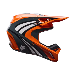 Fox Motocross Helmet V1 Draft - Sunburst
