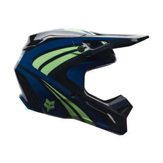 Fox Motocross Helmet V1 Draft - Black