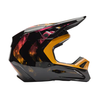 Fox Motocross Helmet V1 Kairos - Tangerine
