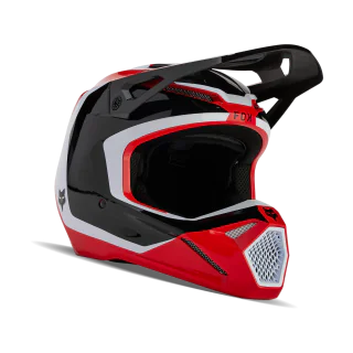 Fox Motocross Helmet V1 Nitro - Flo Red