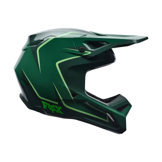 Fox Motocross Helmet V1 Raid - Emerald