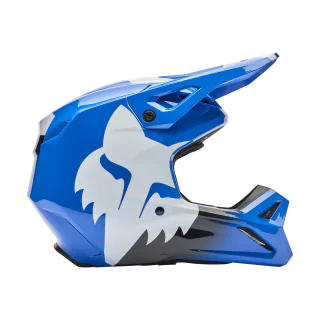 Fox Motocross Helmet V1 Shield - Blue