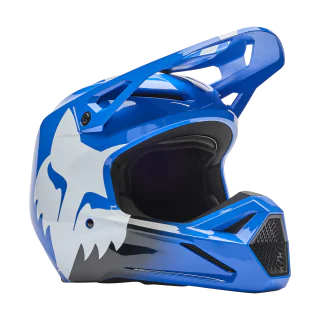 Fox Motocross Helmet V1 Shield - Blue
