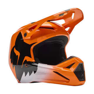 Fox Motocross Helmet V1 Shield - Fluo Orange