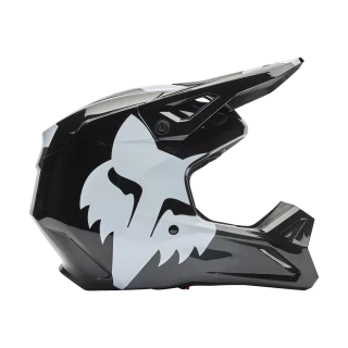 Fox Motocross Helmet V1 Shield - Black