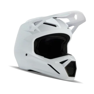Fox Motocross Helmet V1 Solid - Matte White