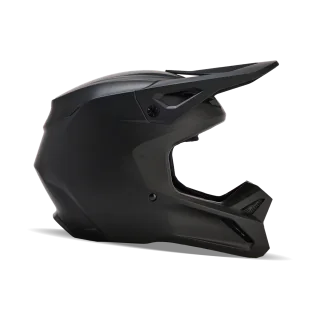 Fox Motocross Helmet V1 Solid - Matte Black