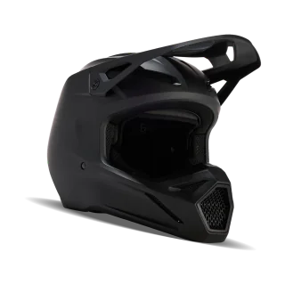 Fox Motocross Helmet V1 Solid - Matte Black
