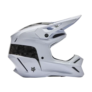 Fox Motocross Helmet V3 RS Fracture - White