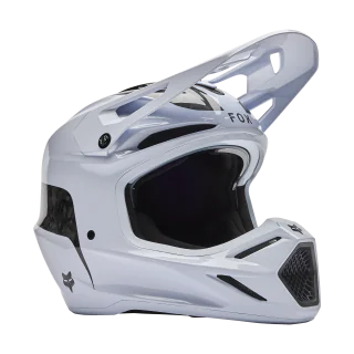 Fox Motocross Helmet V3 RS Fracture - White