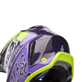 Fox Motocross Helmet V3 RS Image Phantom LE - Purple Haze
