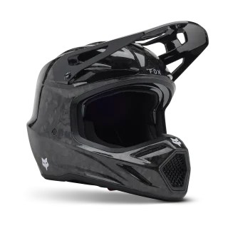 Fox Motocross Helmet V3 RS Solid - Black