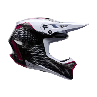 Fox Motocross Helmet V3 RS Tactile - White