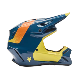 Fox Motocross Helmet V3 Tine - Twilight