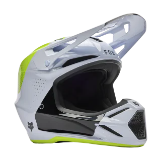 Fox Motocross Helmet V3 Tine - White