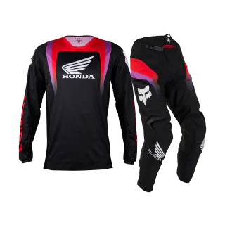 Fox Motocross Gear 180 Honda - Multi Black