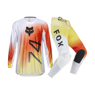 Fox Motocross Gear 180 Air Haze - White