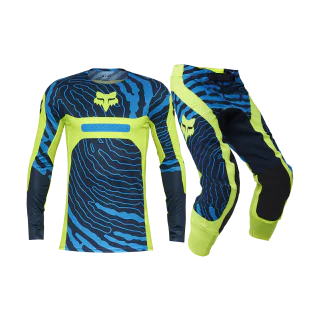 Fox Motocross Gear Flexair Impression - Fluo Yellow