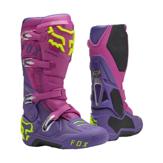 Fox Motocross Boots Instinct - Purple / Lava