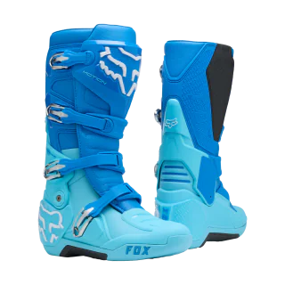 Fox Motocross Boots Motion - Blue Jewel