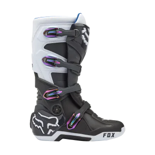 Fox Motocross Boots Motion - Black / Grey / White